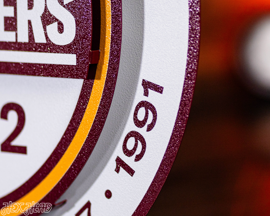 Washington Commanders Secondary Mark 3D Metal Wall Art