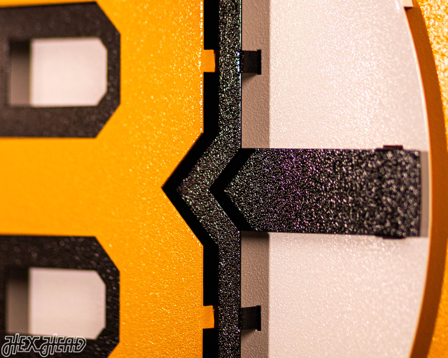 Boston Bruins NHL 3D Vintage Metal Wall Art