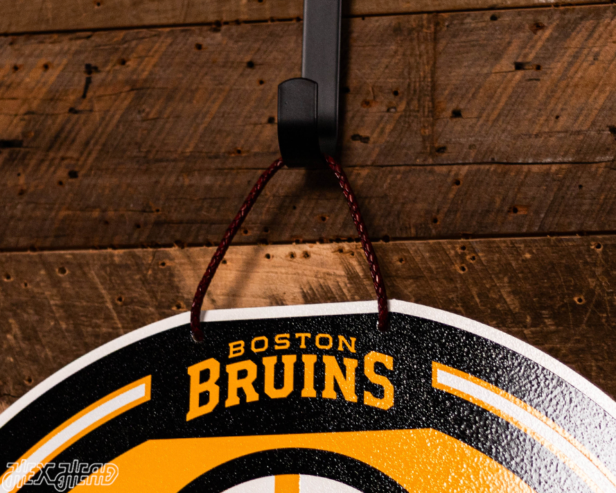 Boston Bruins Personalized Monogram Metal Art