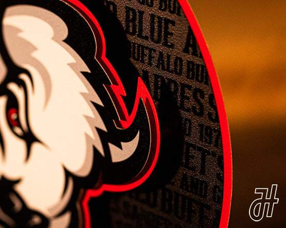 Buffalo Sabres NHL CRAFT SERIES 3D Vintage Metal Wall Art