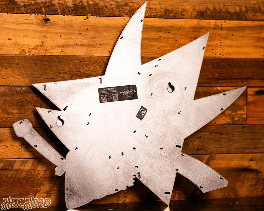 San Jose Sharks 3D Vintage Metal Wall Art