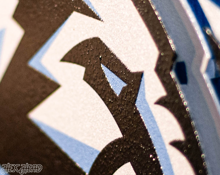 Utah Mammoth Craft Series 3D Embossed Metal Wall Art