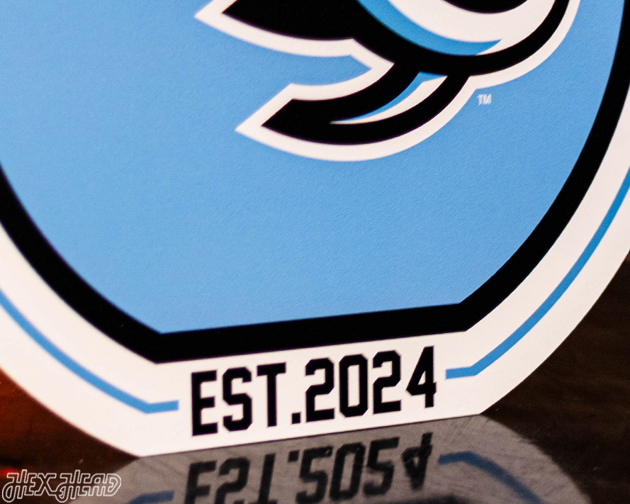 VARSITY Collection - Single Layer Utah Mammoth Metal Wall Art