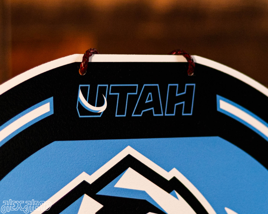 Utah Mammoth Personalized Monogram Metal Art