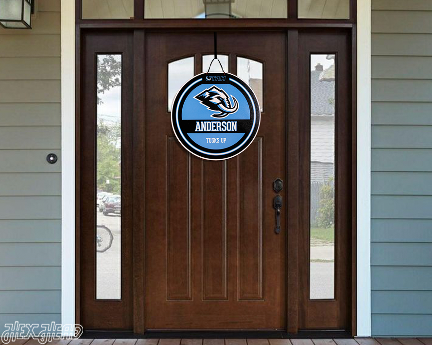 Utah Mammoth Personalized Monogram Metal Art