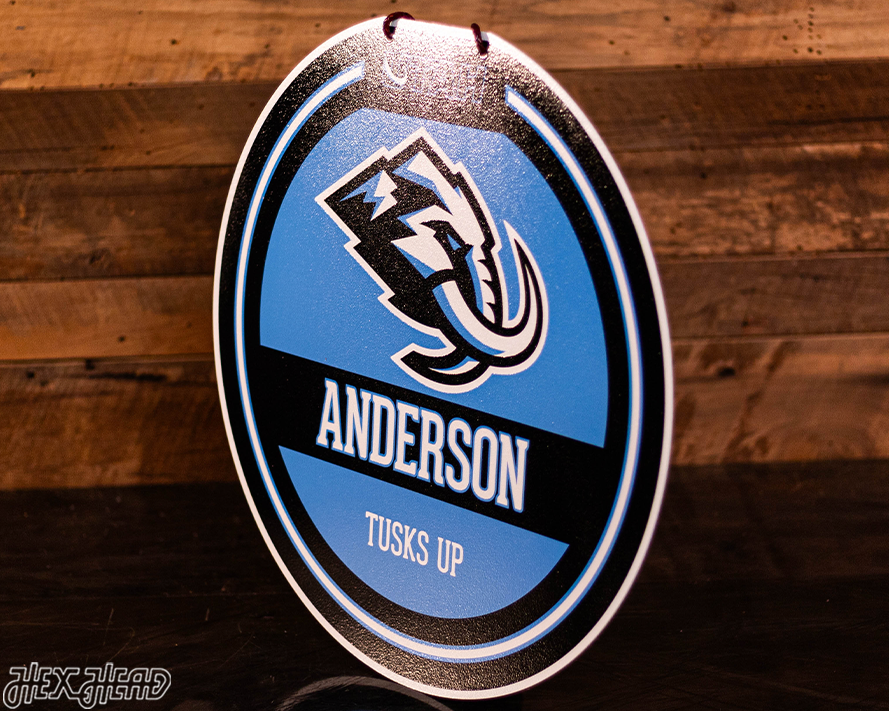 Utah Mammoth Personalized Monogram Metal Art