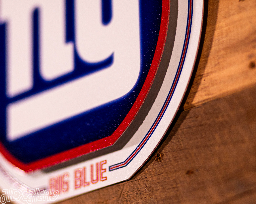 New York Giants Double Plays On the Shelf or on the Wall Art