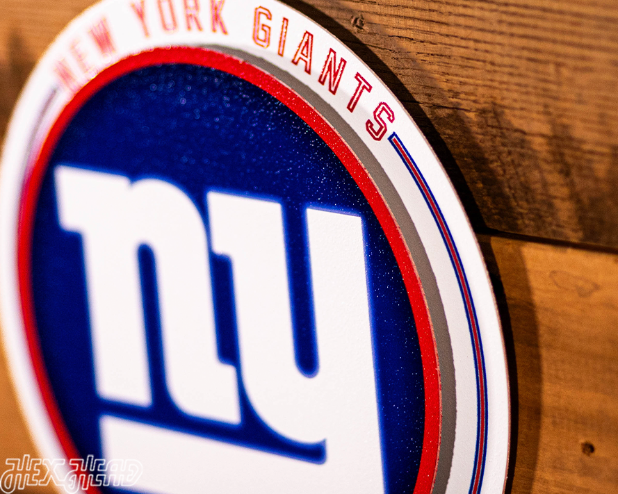 New York Giants Double Plays On the Shelf or on the Wall Art