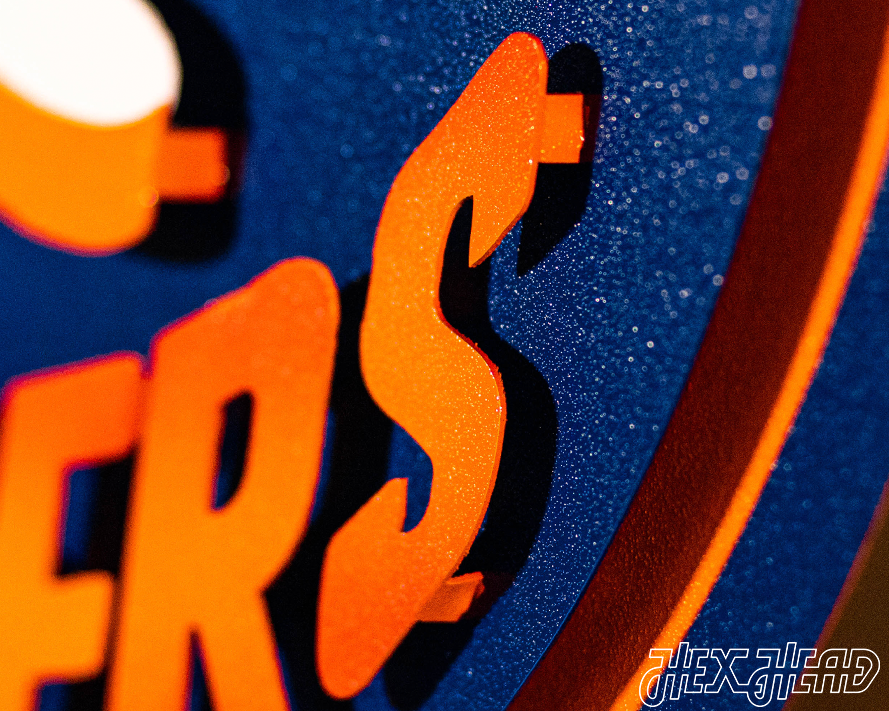 New York Islanders NHL 3D Vintage Metal Wall Art