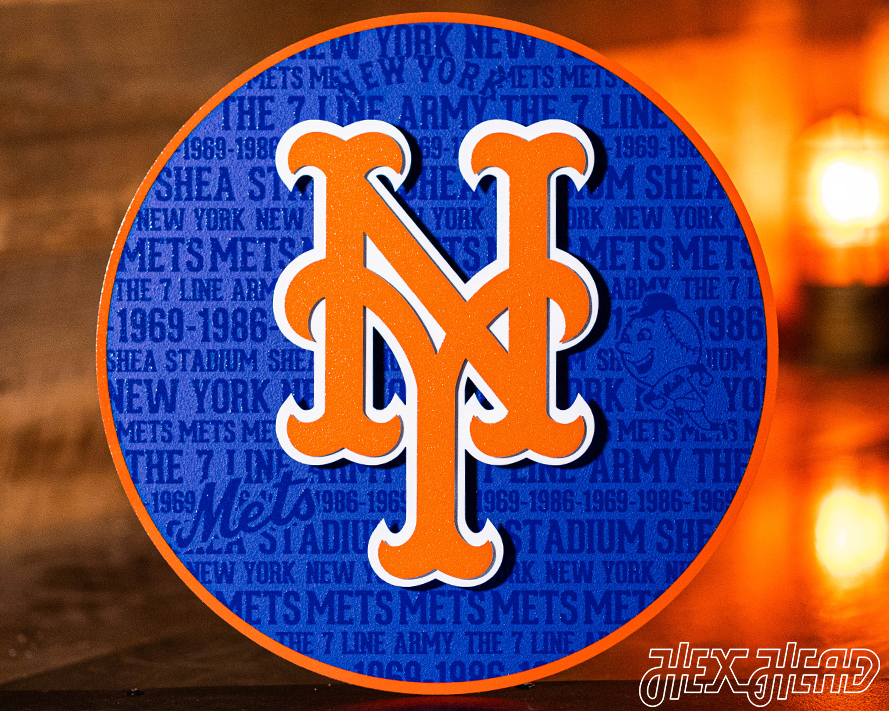 New York Mets Metal Wall Art