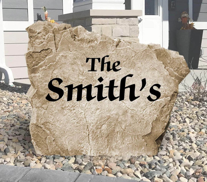 Family Name Design-A-Stone Landscape Art