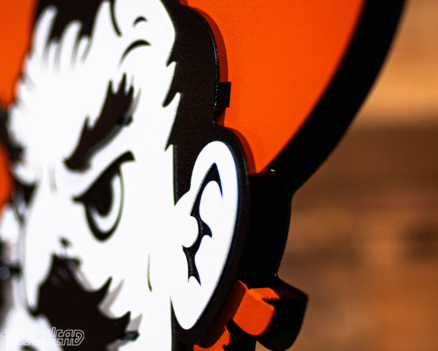 Oklahoma State Cowboys "Pistol Pete" 3D Metal Wall Art