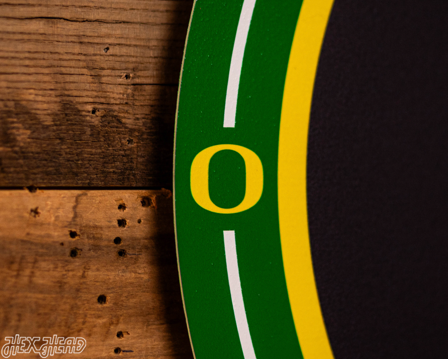VARSITY Collection- SINGLE Layer Oregon Ducks Metal Wall Art