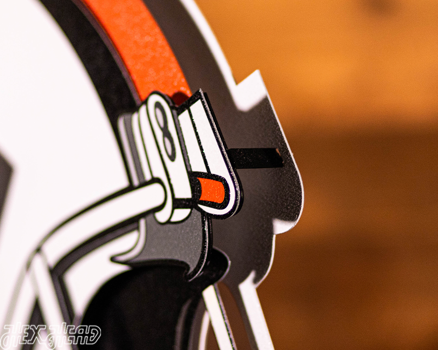 BLITZ COLLECTION - 8 LAYER Oregon State Beaver 3D Metal Wall Art