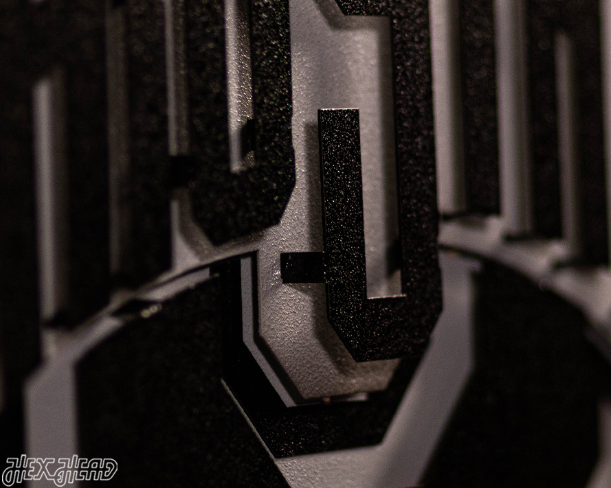 MONOCHROME - The Ohio State 3D Metal Artwork