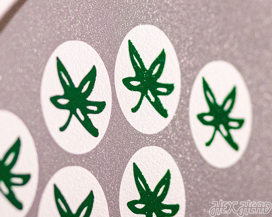 BLITZ COLLECTION - 8 LAYER Ohio State 3D Metal Wall Art