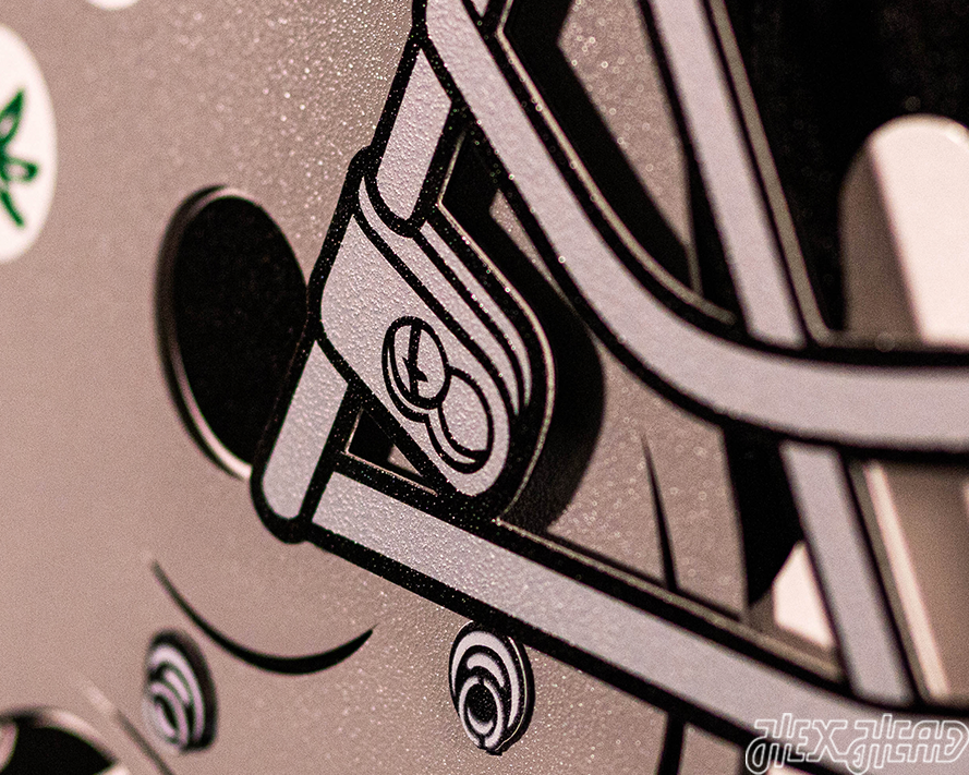 BLITZ COLLECTION - 8 LAYER Ohio State 3D Metal Wall Art