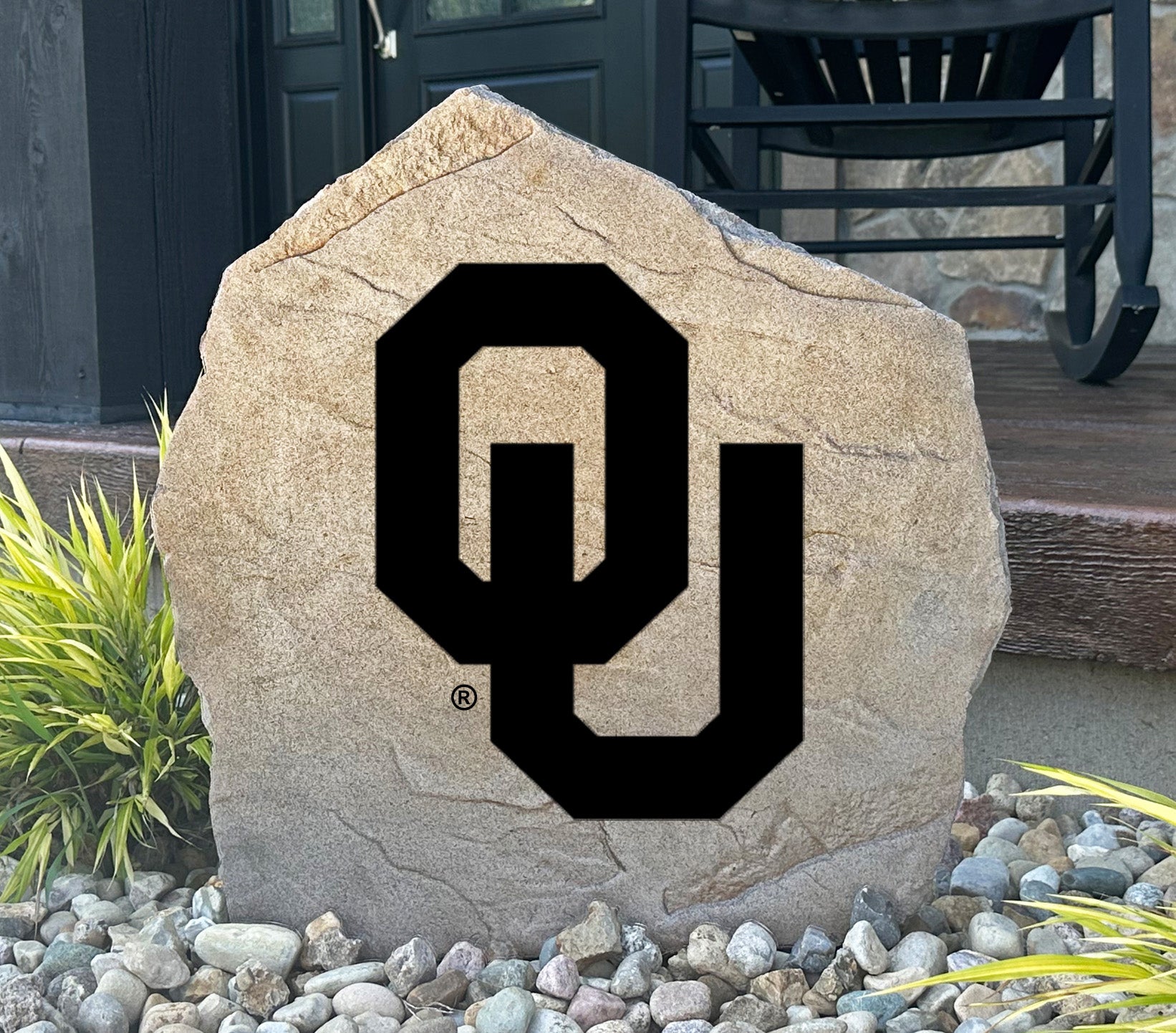 Oklahoma Sooners Design-A-Stone Landscape Art