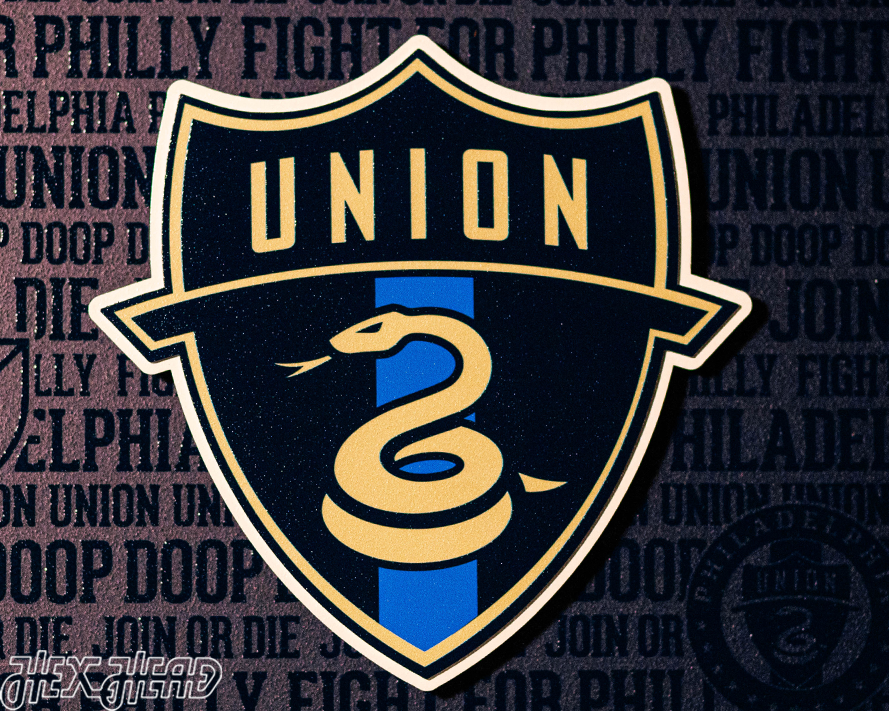 Philadelphia Union CRAFT SERIES 3D Embossed Metal Wall Art