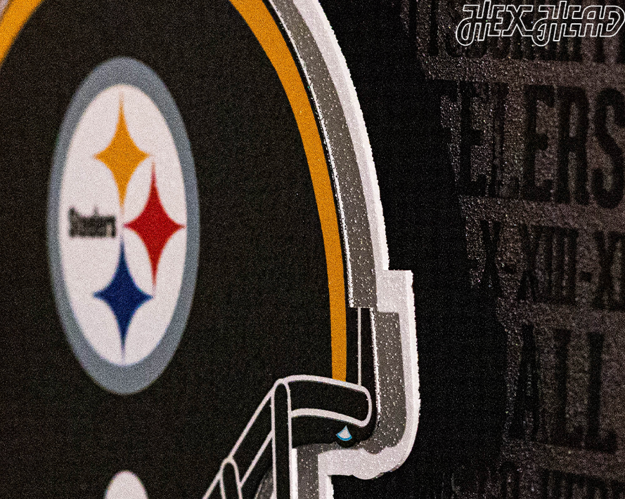 Pittsburgh Steelers CRAFT SERIES 3D Embossed Metal Wall Art