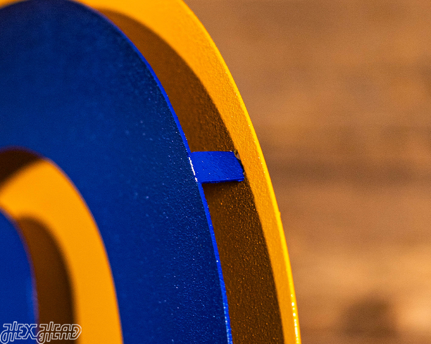 Pittsburgh "Pitt" Script 3D Metal Wall Art