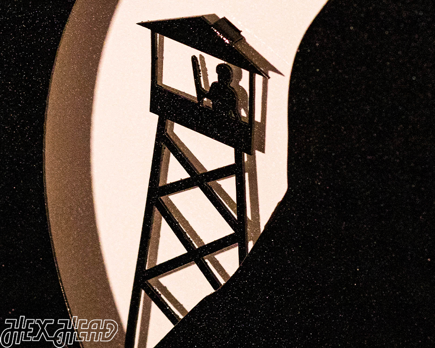 POW MIA "Never Forgotten" 3D Vintage Metal Wall Art