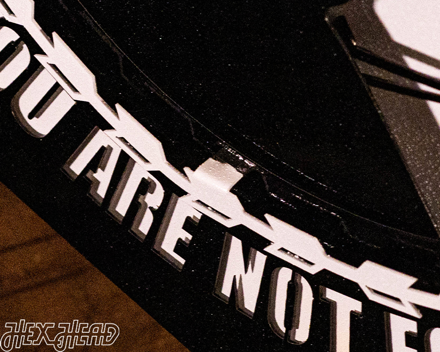 POW MIA "Never Forgotten" 3D Vintage Metal Wall Art