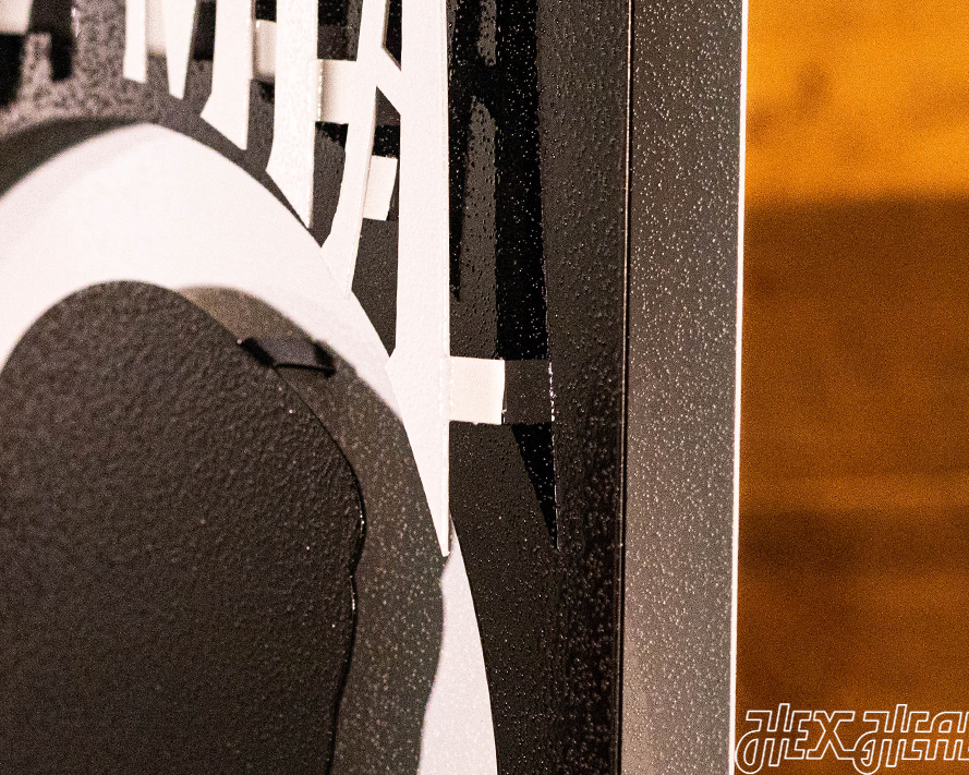 POW MIA "Never Forgotten" 3D Vintage Metal Wall Art