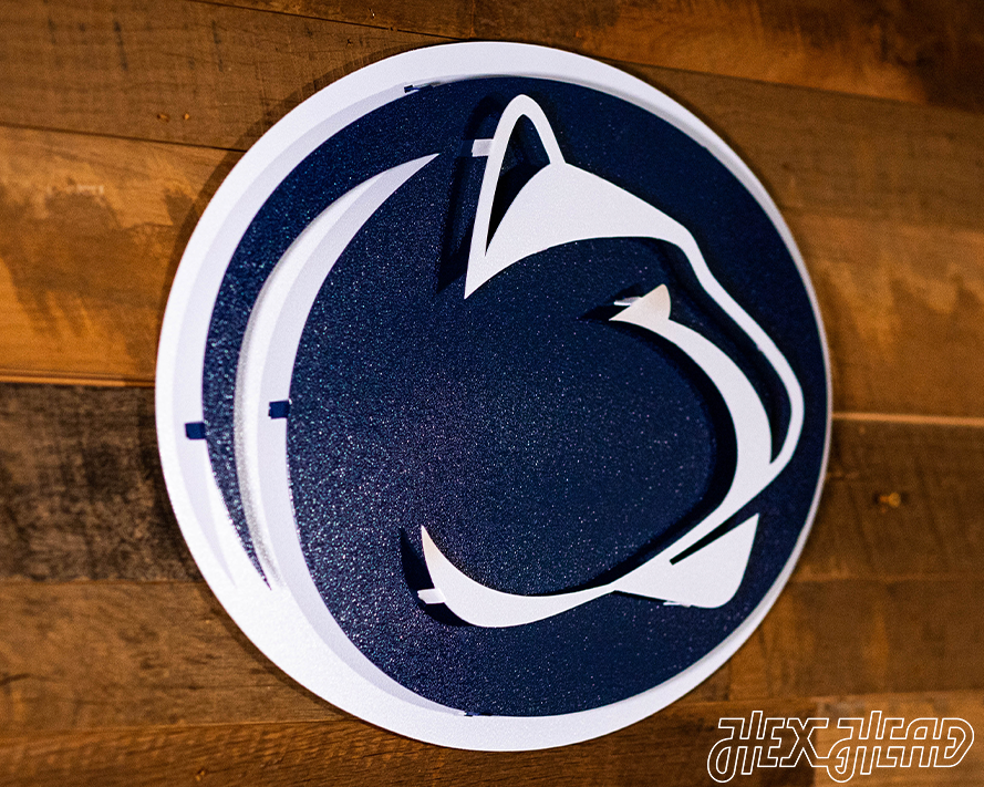 Penn State Nittany Lions 3D Metal Wall Art