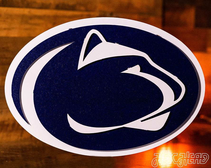 Penn State Nittany Lions 3D Metal Wall Art