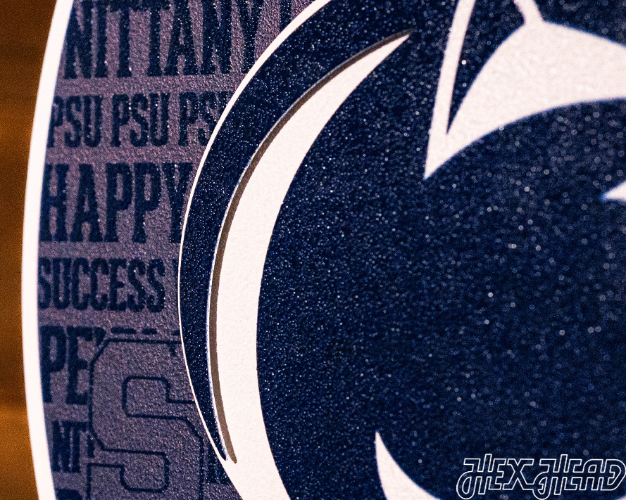 Penn State CRAFT SERIES 3D Embossed Metal Wall Art