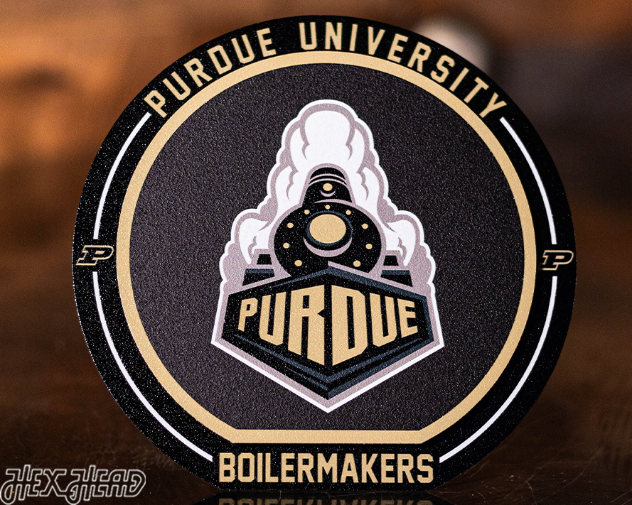 Purdue Boilermakers "Double Play" On the Shelf or on the Wall Art