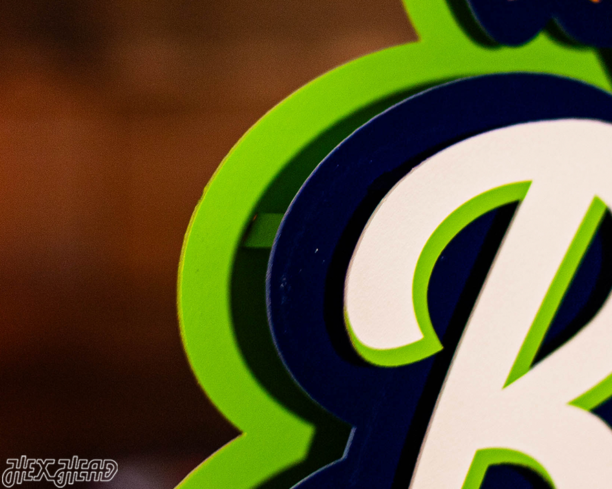 Savannah Bananas 3D Vintage Metal Wall Art