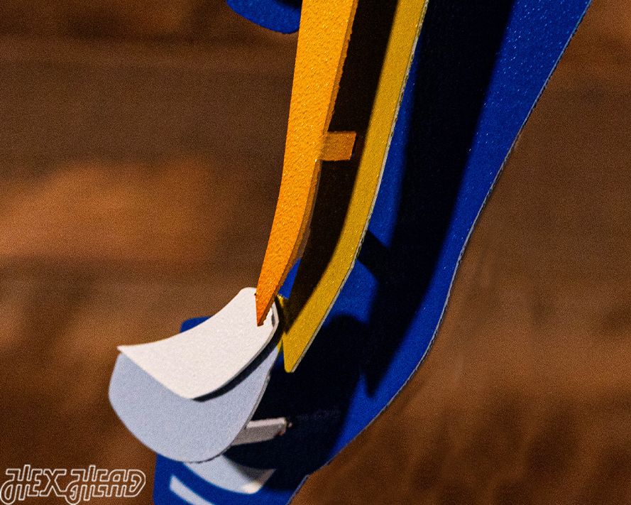 South Dakota State "JACKRABBIT" 3D Vintage Metal Wall Art