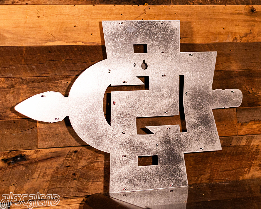 San Diego State Aztecs SDSU 3D Vintage Metal Wall Art