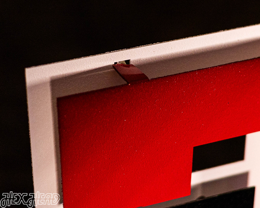 San Diego State Aztecs SDSU 3D Vintage Metal Wall Art