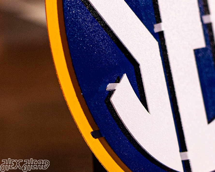 Southeastern Conference "SEC" Logo 3D Vintage Metal Wall Art