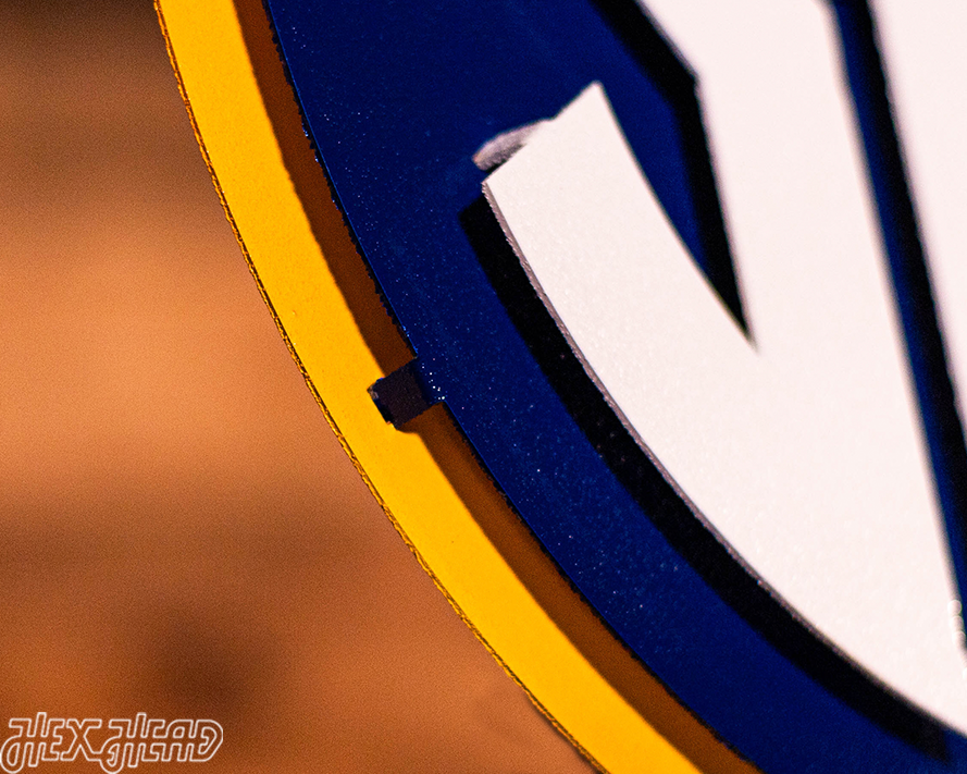 Southeastern Conference "SEC" Logo 3D Vintage Metal Wall Art