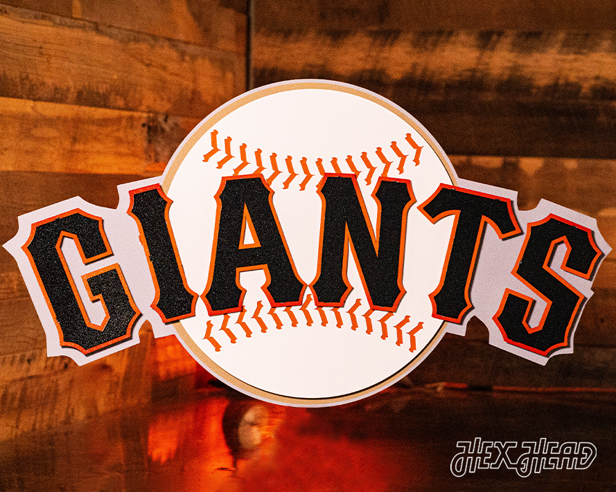 YouTheFan 2507194 12 x 12 in. MLB San Francisco Giants 3D Logo Series Wall Art