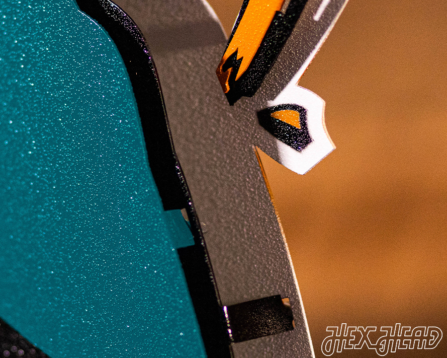 San Jose Sharks 3D Vintage Metal Wall Art