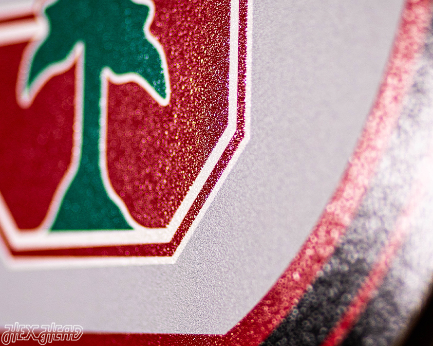 VARSITY Collection- SINGLE Layer Stanford Cardinal Metal Wall Art