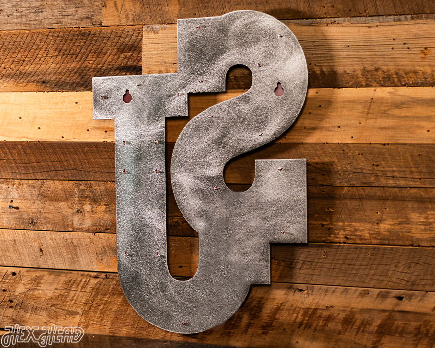 St John's Primary Logo 3D Vintage Metal Wall Art