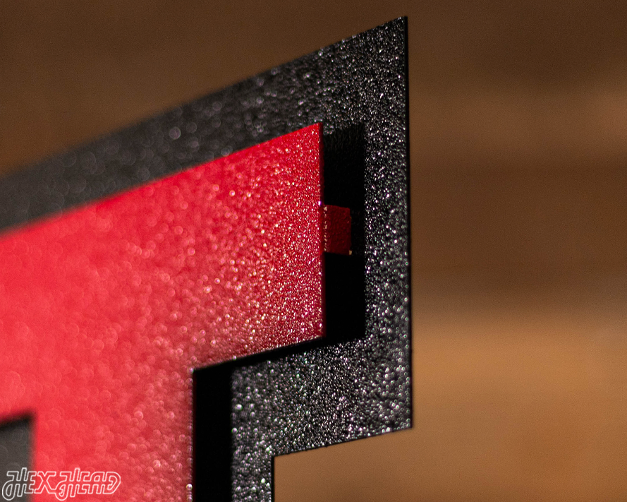 St John's Primary Logo 3D Vintage Metal Wall Art