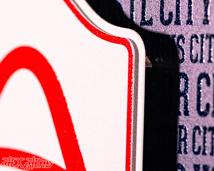 CLOSE OUT - St. Louis City SC CRAFT SERIES 3D Embossed Metal Wall Art