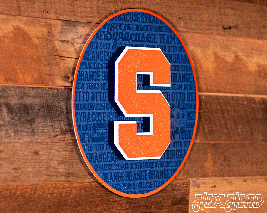 Syracuse CRAFT SERIES 3D Vintage Metal Wall Art