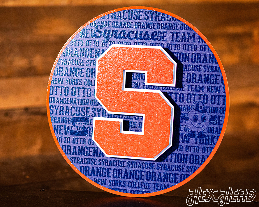 Syracuse CRAFT SERIES 3D Vintage Metal Wall Art