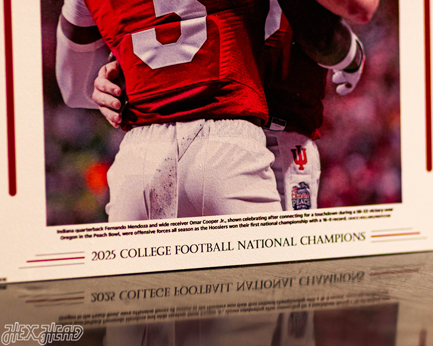 Indianapolis Star Hoosiers 2025 National Championship Front Page - JAN 19, 2026