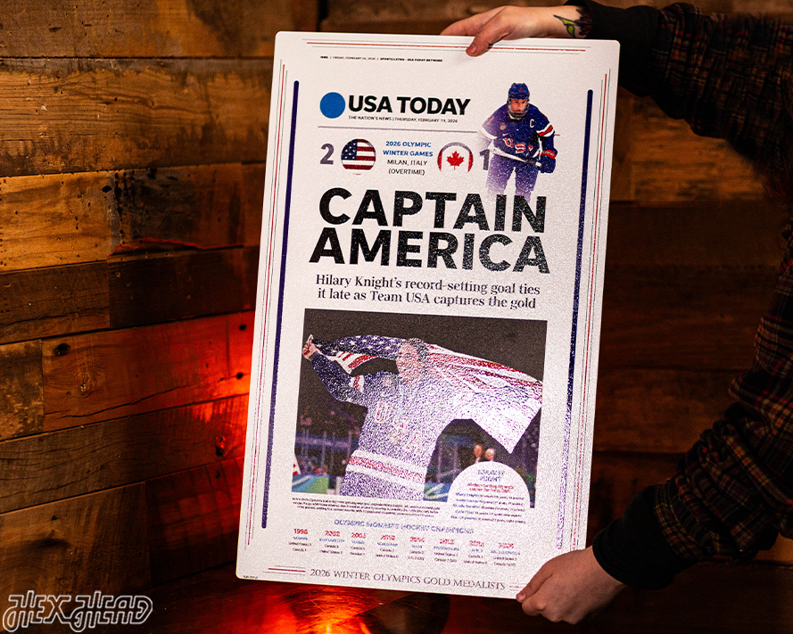 USA Today 2026 Olympic Women's Hockey Champions Front Page -- FEB 20, 2026