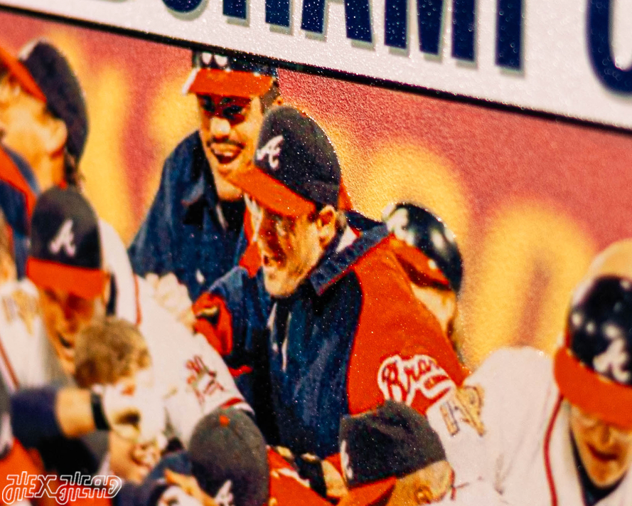 The Atlanta Journal Constitution Braves 1995 WORLD SERIES Front Page - OCT 29, 1995