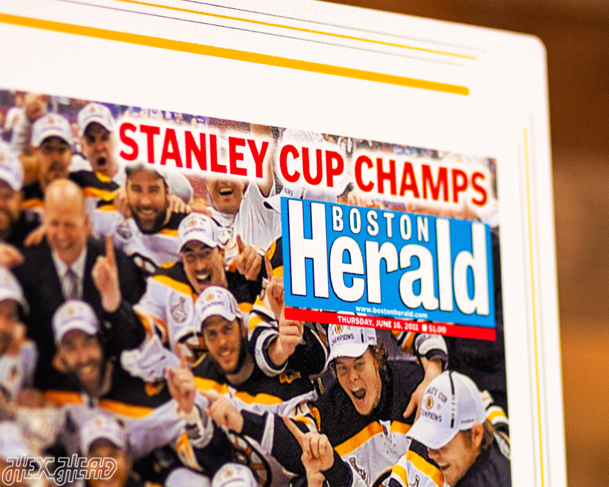 Boston Herald Bruins 2011 Stanley Cup Front Page - FEB 6, 2011
